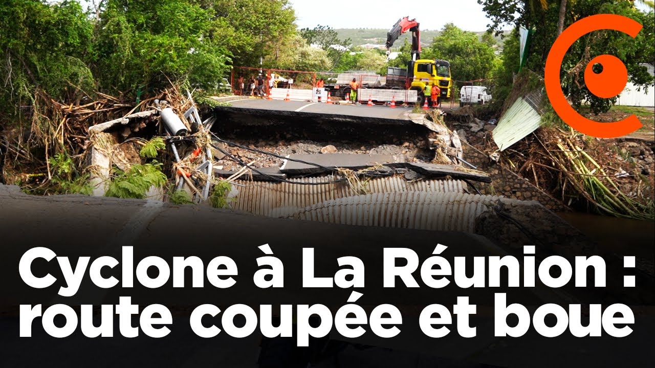 Cyclone Garance : nombreux dégâts et nettoyage de la boue - 01/02/2025