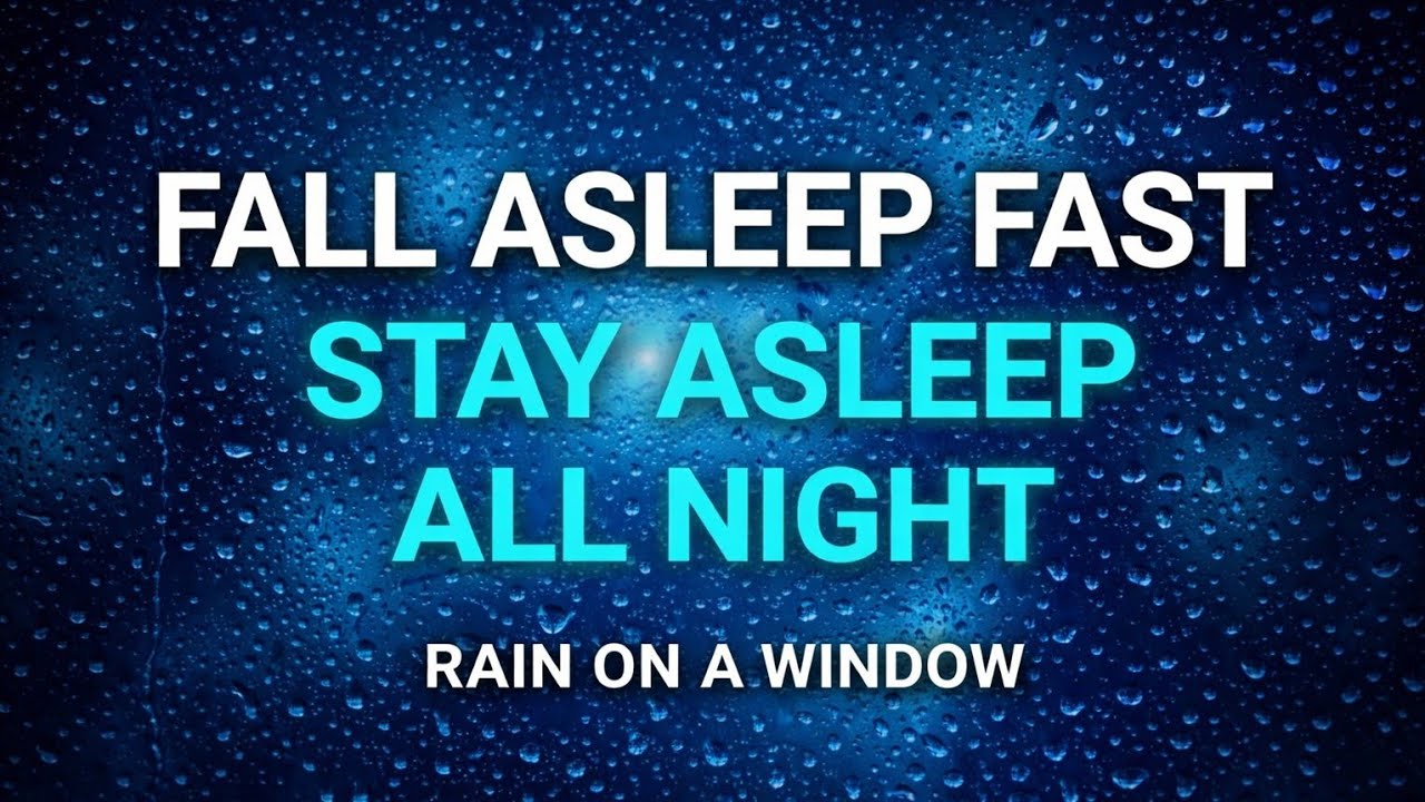Brown Noise for Sleep Stability • Rain on a Window (10 Hours)