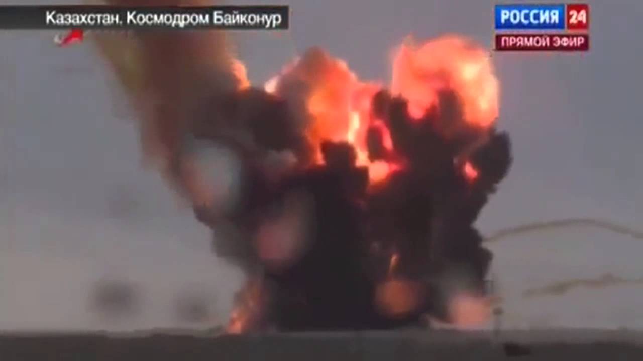 Russian rocket crashes in Kazakhstan shortly after take-off