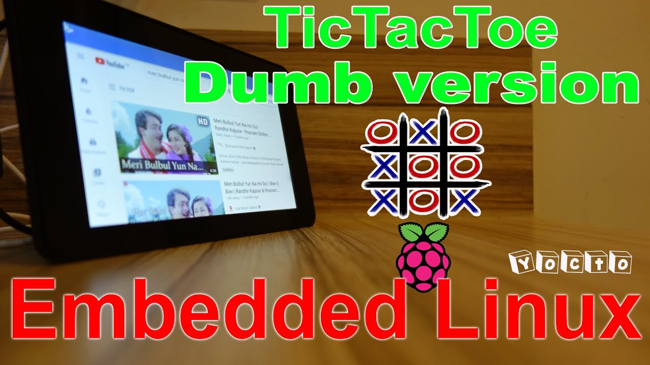 Embedded Linux Beginner - Write a TicTacToe game playing against the computer:Dumb version.