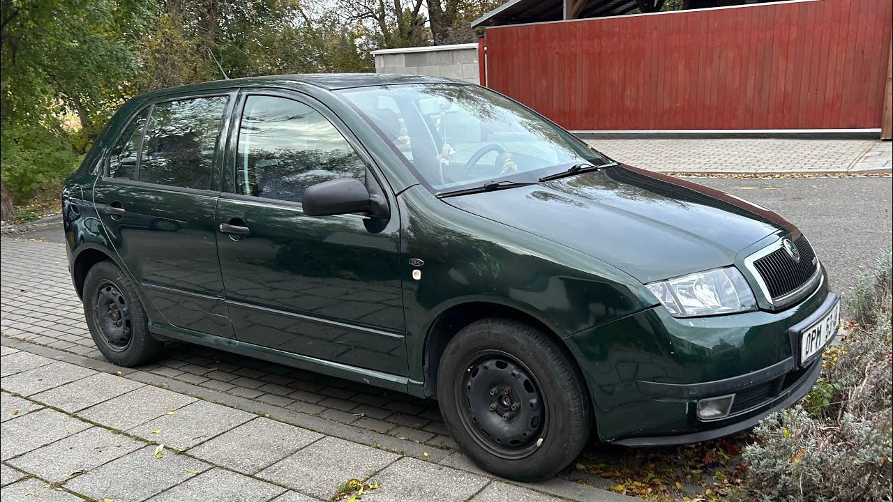 ŠKODA FABIA 1.4mpi kožené sedačky a další díry v karoserii 