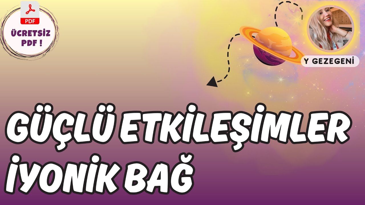 🌟 KİMYASAL TÜRLER ARASI ETKİLEŞİMLER - GÜÇLÜ ETKİLEŞİMLER 2025 TYT KİMYA KAMPI #2025tayfa
