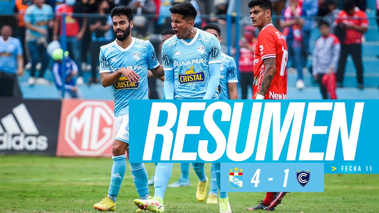 Resumen del partido: Sporting Cristal 4-1 Cienciano (#Liga1Betsson) l CRISTAL TV