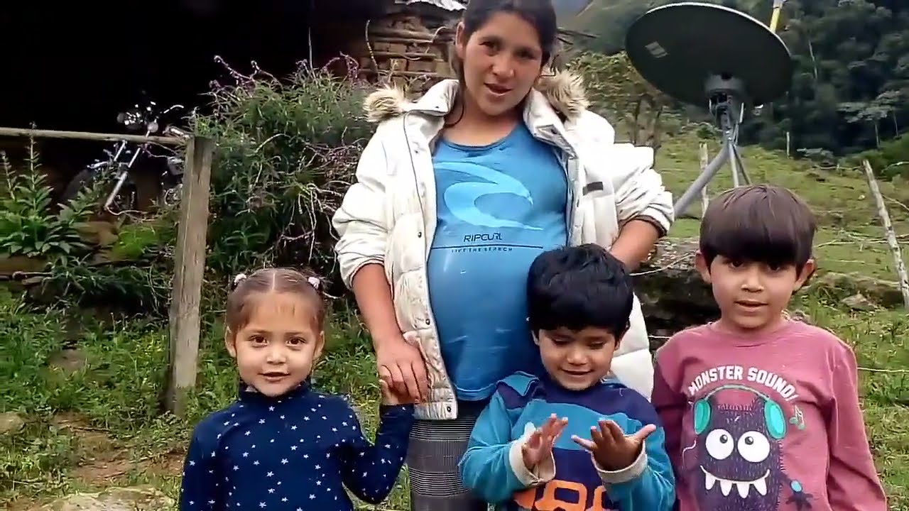 UM BRASILEIRO VIVENDO NA ROÇA NA VENEZUELA ANDINA