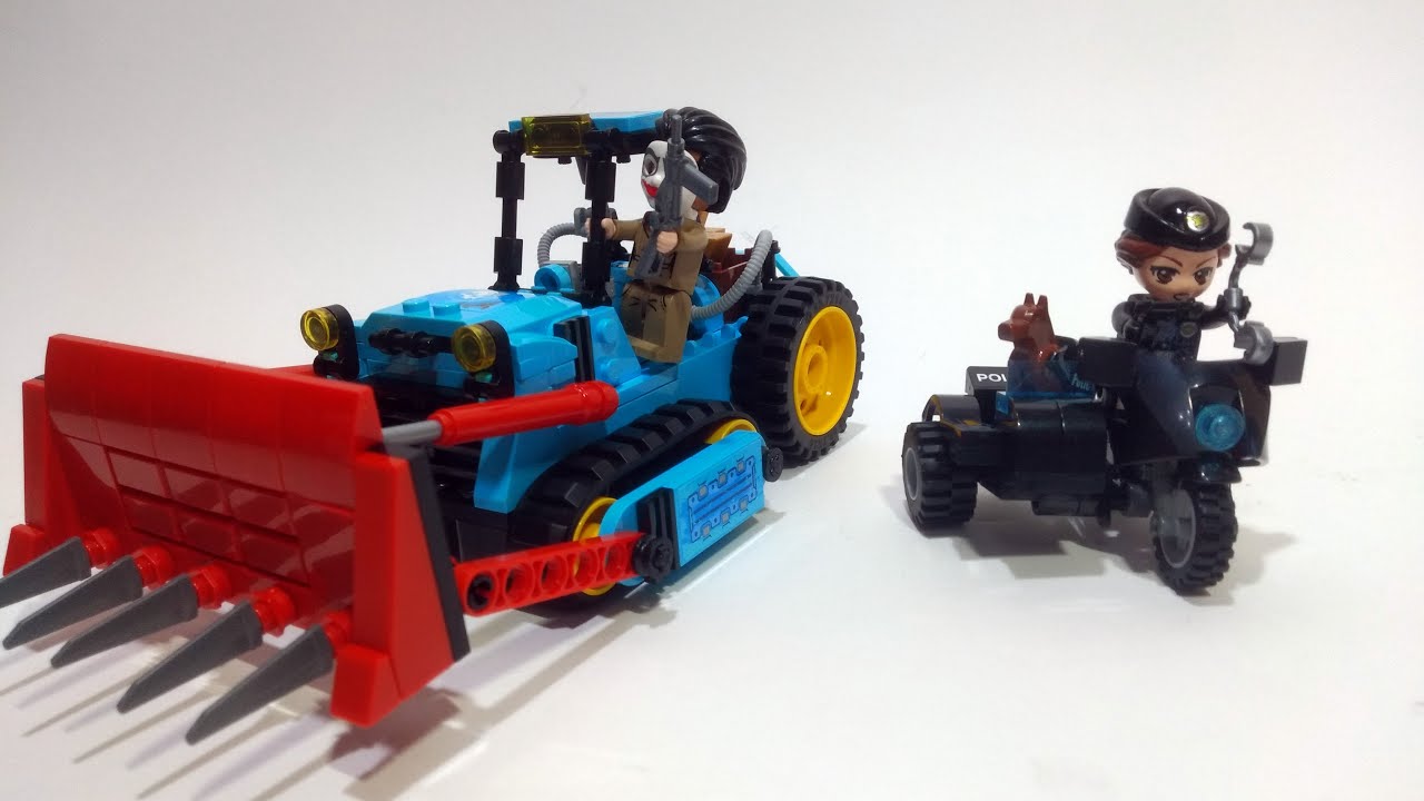 Lego Qman 1927 - Police Battle Force - Toothed Bulldozer