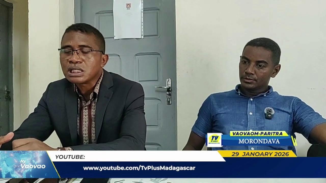ÉDITION DE MIDI DU 29 JANVIER 2026 BY TV PLUS MADAGASCAR