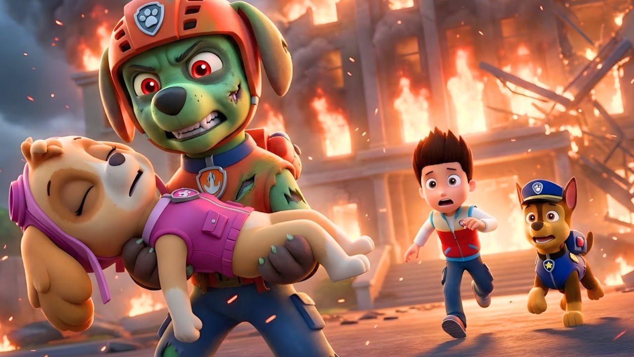 Oh No..! Skye, Please Wake Up! – Very Sad Story | Paw Patrol Ultimate Rescue - Rainbow 3