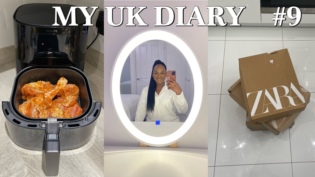 ZARA HAUL(TODDLER EDITION), UNBOXING MY NEW AIR FRYER ,CONTENTS, UNDO BRAIDS, WARDROBE ORGANIZATION