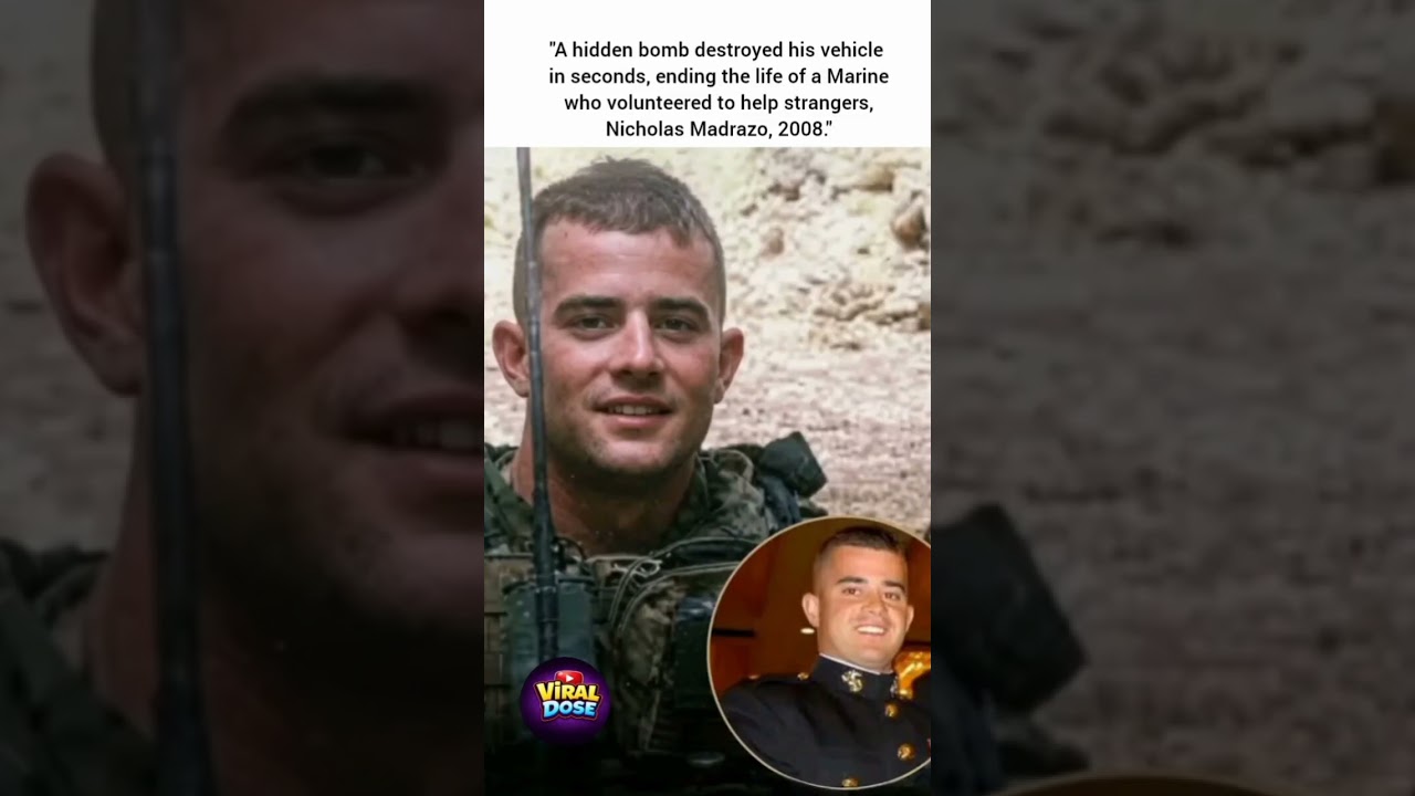 A hidden bomb destroyed his vehicle in seconds. He was a Marine. #AmericanHero