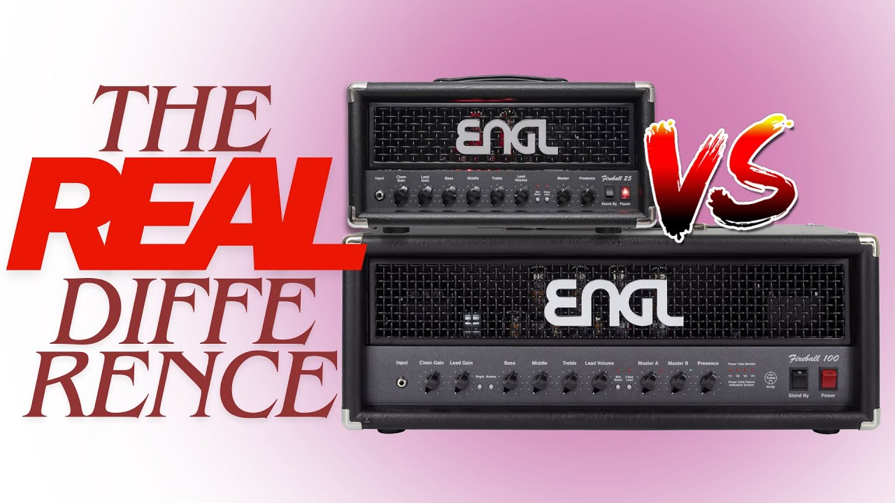 ENGL Fireball 25 vs 100 | The REAL difference