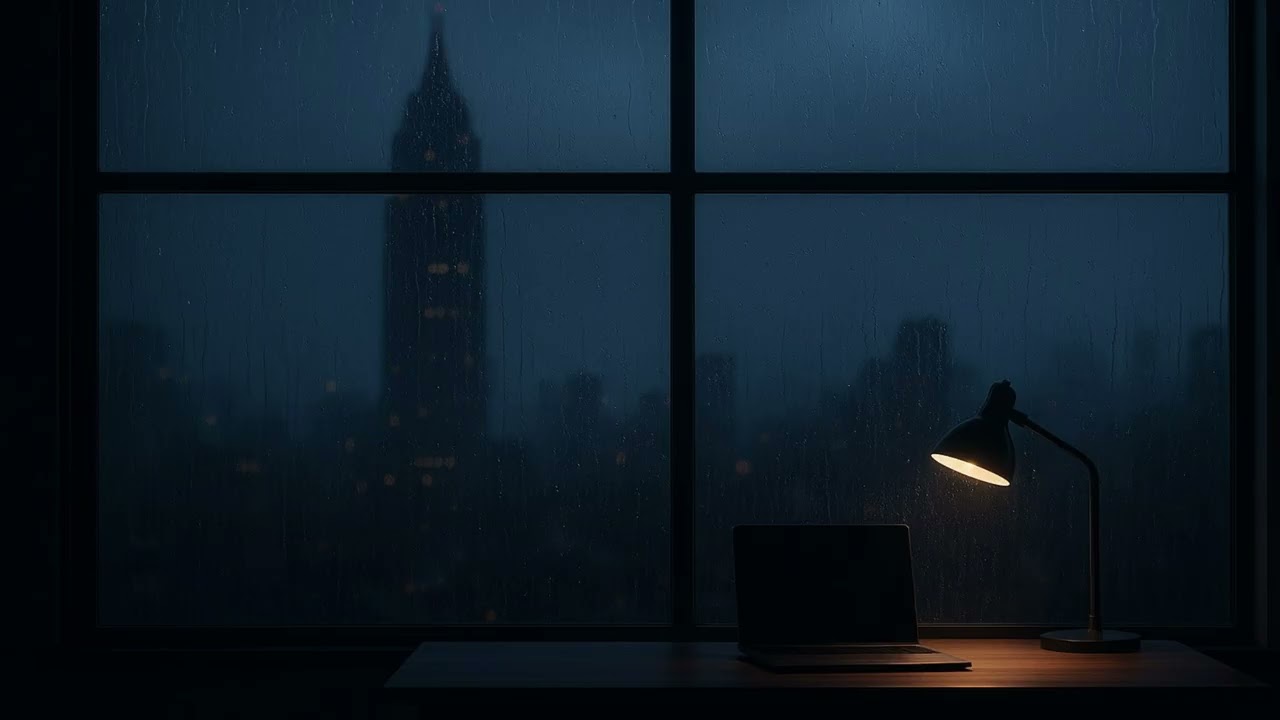 Late Night Lo-fi BGM 🌃Urban Neon Night | Deep Focus | No Lyrics 