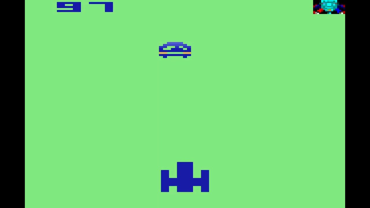 Atari 2600 Game: Night Driver (1978 Atari)