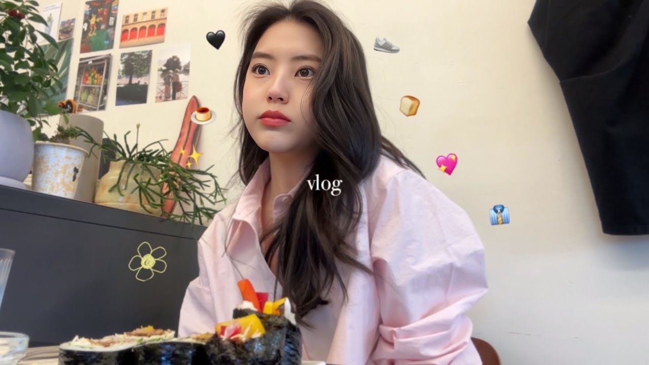 출근룩 vlog) 회사 워크샵🔥 • 나홀로 망원동 카페 투어 (크로우캐년 쇼룸, 샐러마리, 프렌치토스트) • 나도 참치쌈장 다이어트!