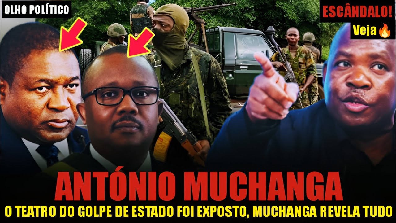 ANTÓNIO MUCHANGA espõe toda verdade sobre a mentira do golpe de ESTADO em GUINÉ! 