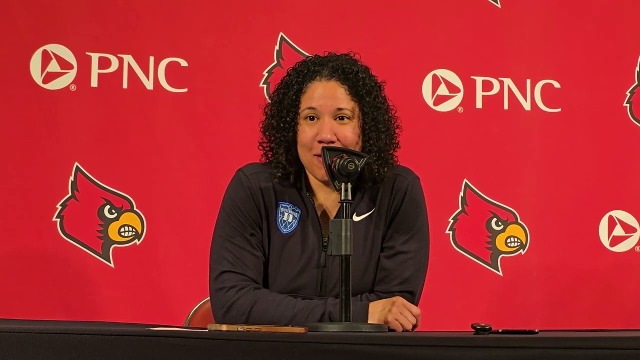 No. 17 Duke head coach Kara Lawson following win at No. 6 Louisville