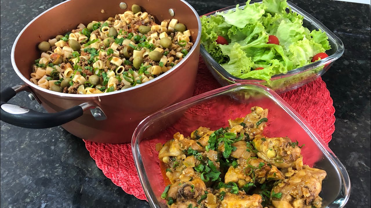NOSSO ALMOÇO RÁPIDO E DELICIOSO !!! RECEITINHAS COM AMOR ❤️