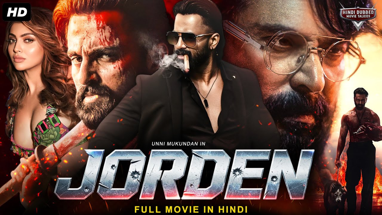JORDEN - Hindi Dubbed Full Movie | Unni Mukundan, Mammootty, Akanksha Puri | Action Movie