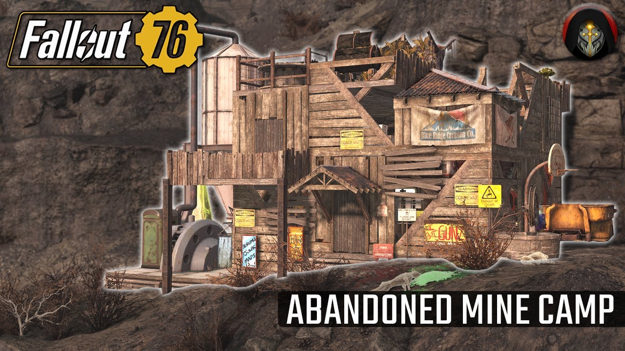 FALLOUT 76 | Набор зданий «Заброшенная шахта».