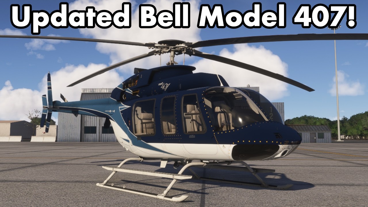 Microsoft Flight Simulator 2024 | Bell 407 has a new developer and now in Career mode!