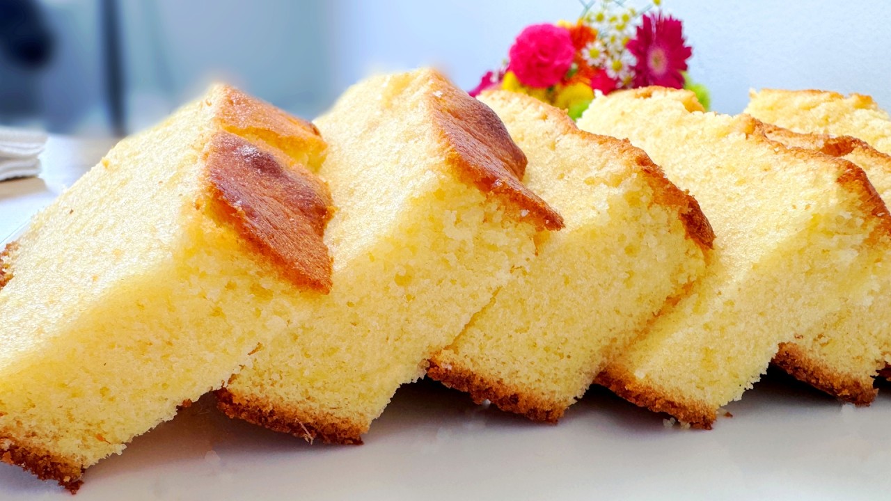 Quick and Delicious Cake recipe - Soft Condensed Milk Cake - Easy Vanilla Cake Recipe