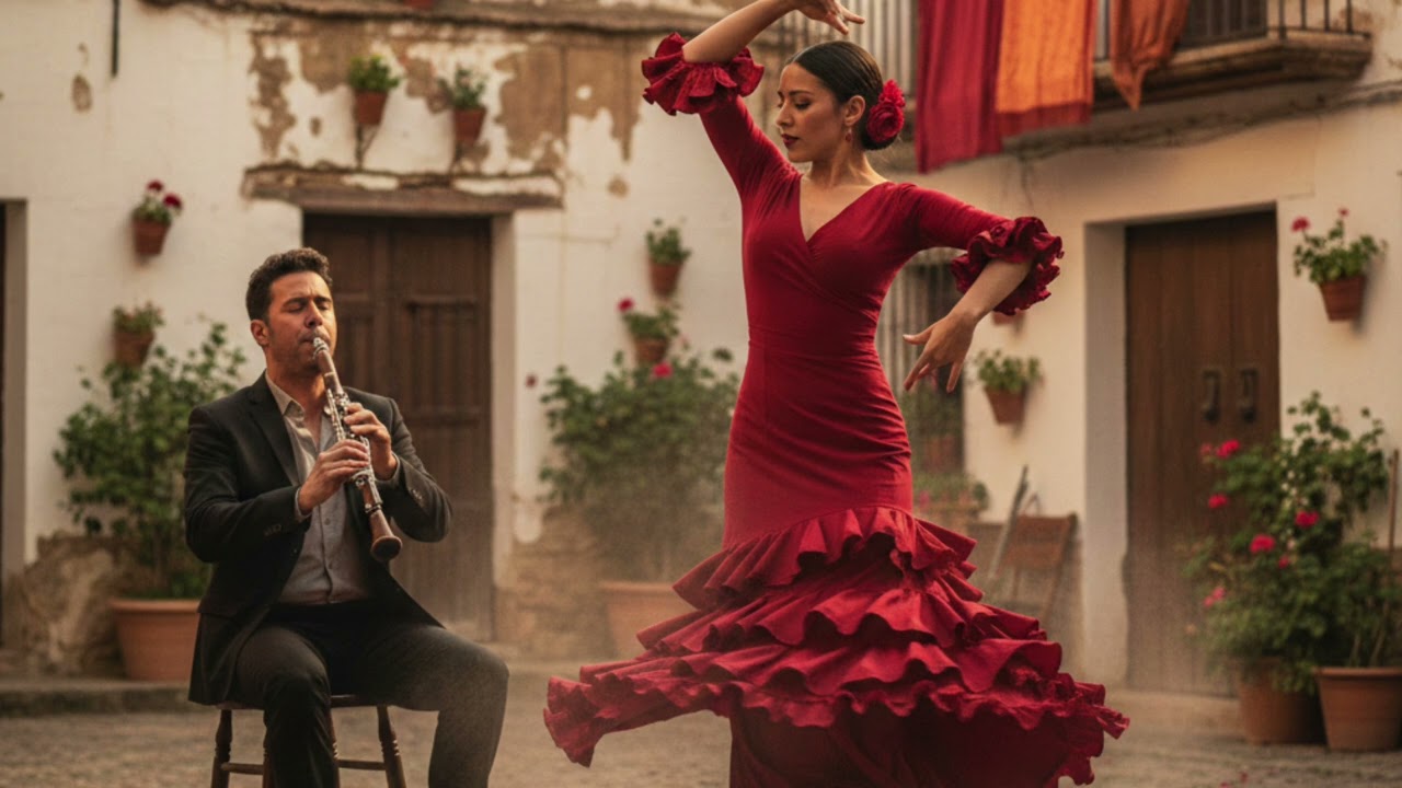  S. Salaaoui - Flamenco Ritual     #FlamencoGuitar #Clarinet #InstrumentalMusic