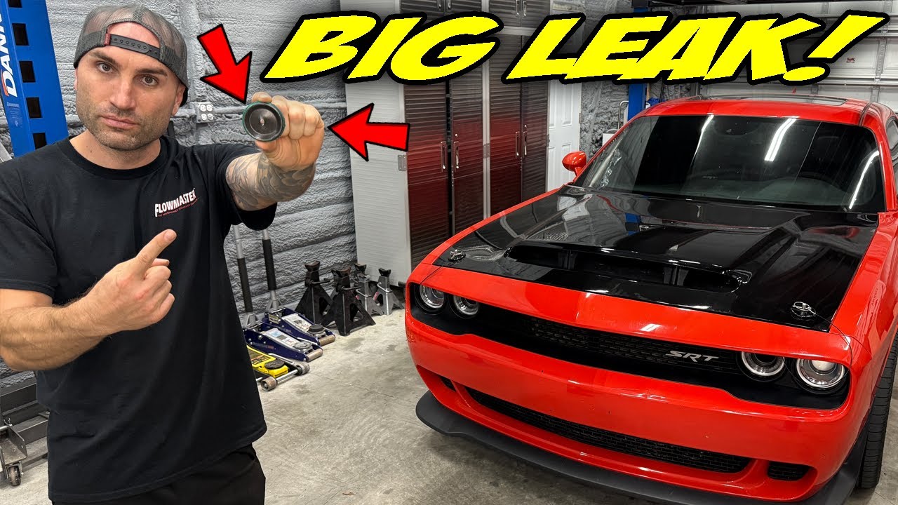 This SMALL part caused a BIG OIL LEAK on my Dodge Challenger Hellcat