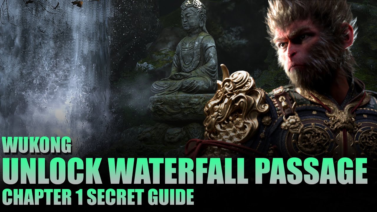 Как пройти через водопад — Глава 1, Секретная зона | Black Myth Wukong
