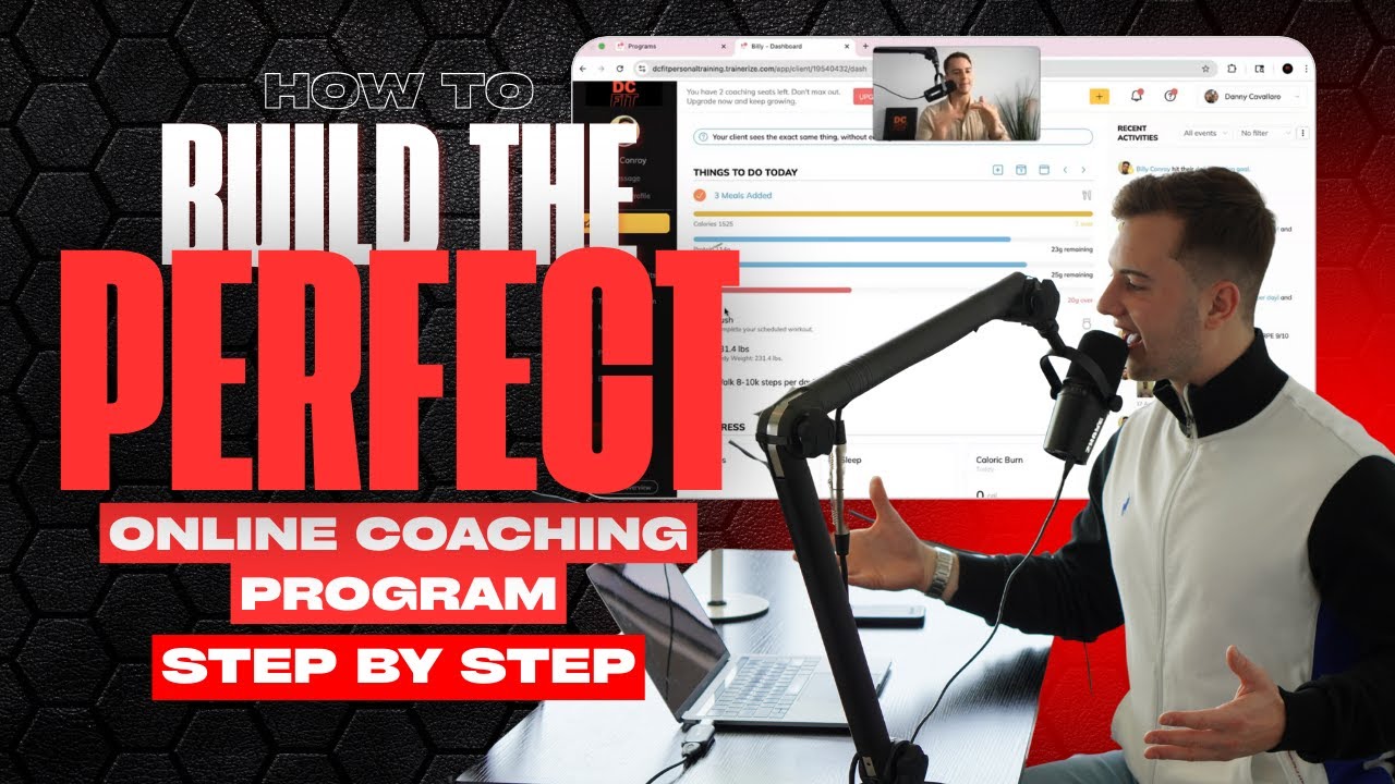 How To Build The PERFECT Online Fitness Coaching Program (Step By Step)