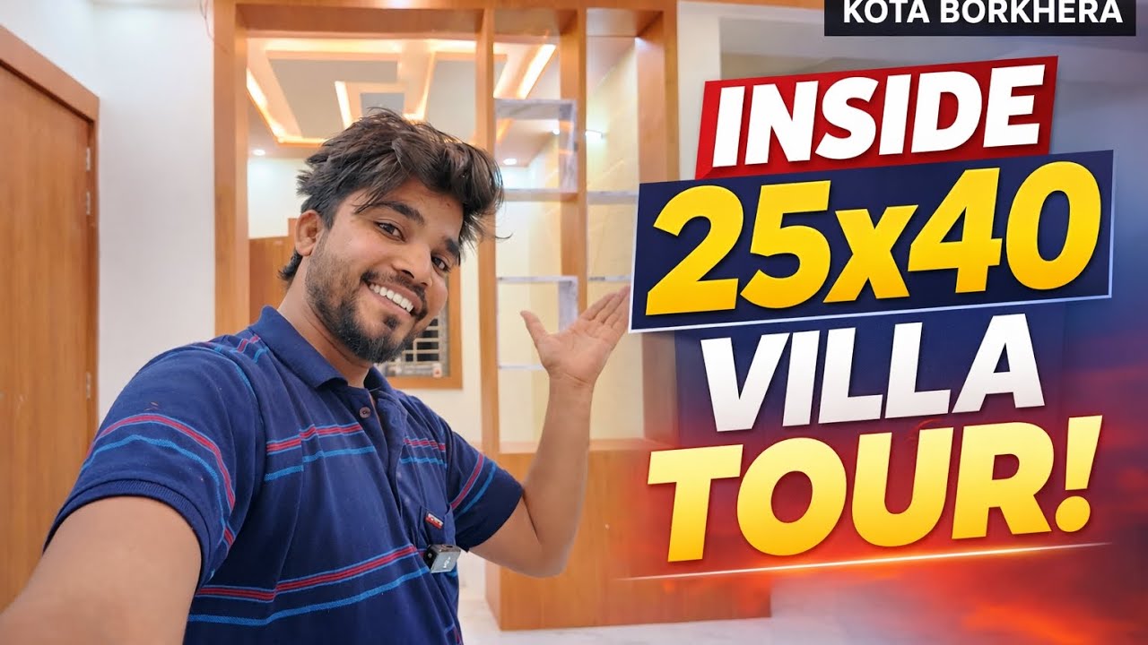 कोटा मे 25X40 का खूबसूरत विला 😍 सिर्फ 43 लाख में 