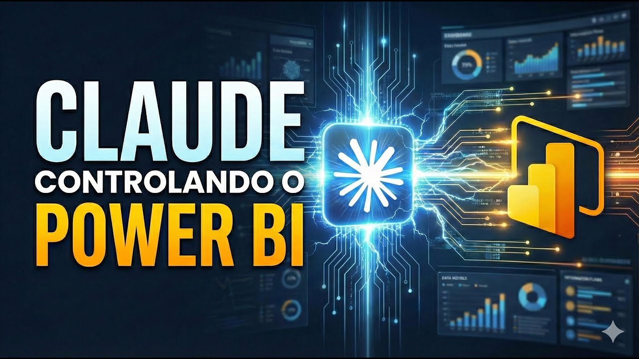 INTELIGÊNCIA ARTIFICIAL (CLAUDE) CONTROLANDO O POWER BI