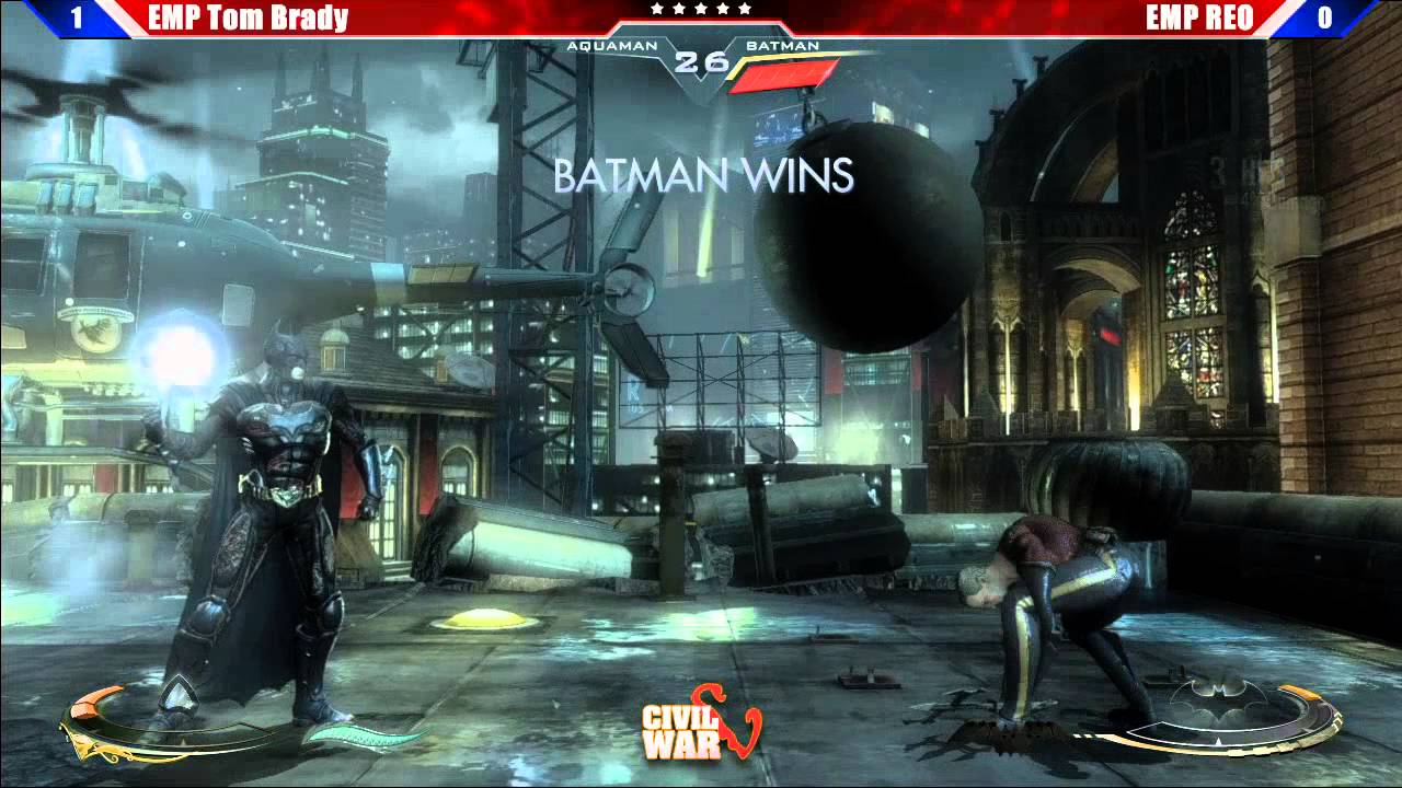 Injustice: Gods Among Us: Grand Final EMP REO vs EMP Tom Brady - Civil War V Tournament