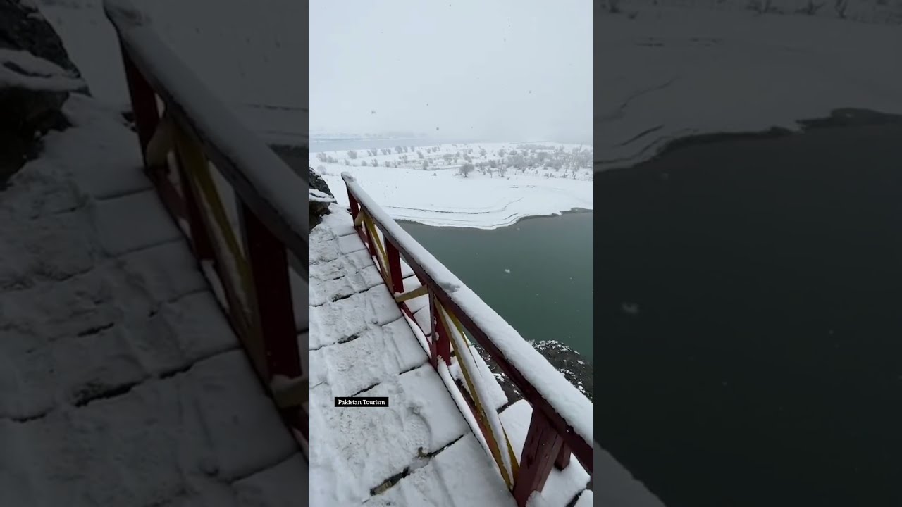 Skardu In winters |Snow In Skardu| live Snow fall in Skardu Gilgit Baltistan☃️ Pakistan Tourism