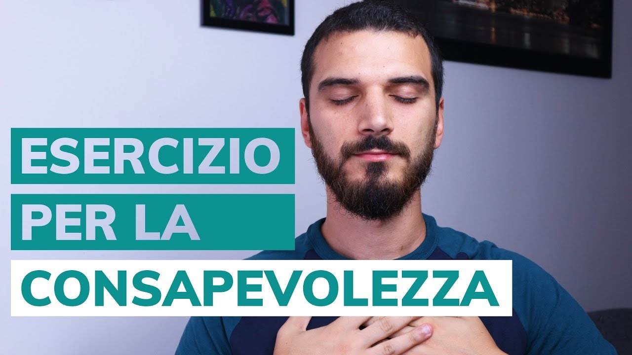 Esercizio per aumentare la consapevolezza di s&eacute;