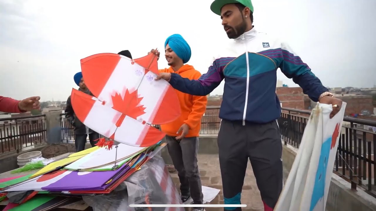 How Desi Boys Fly Kites In Punjab On Basant 😱 Ft. Bir Ramgharia