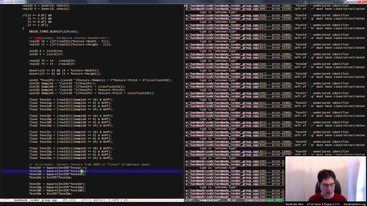 Handmade Hero Day 114 - Preparing a Function for Optimization