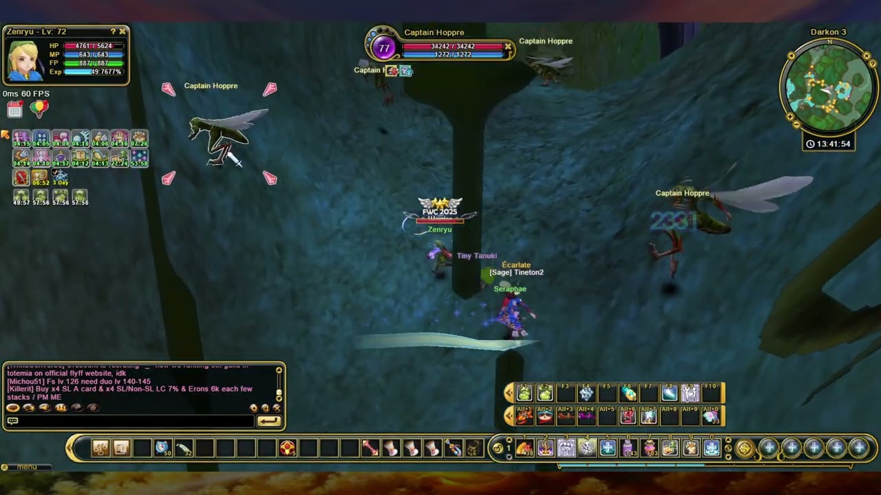 [#11] Billposter/Ringmaster Level 72 - Flyff Universe Totemia