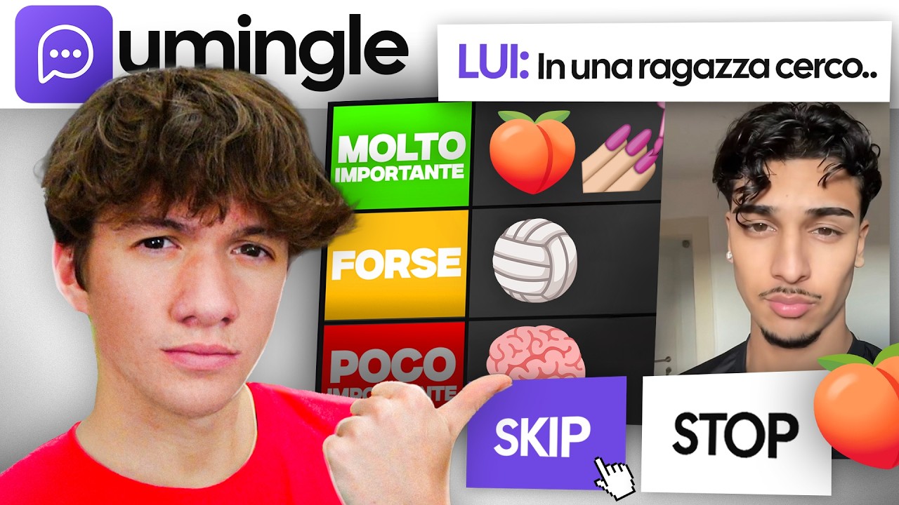 cosa cerca un maschio in una ragazza? su omegle