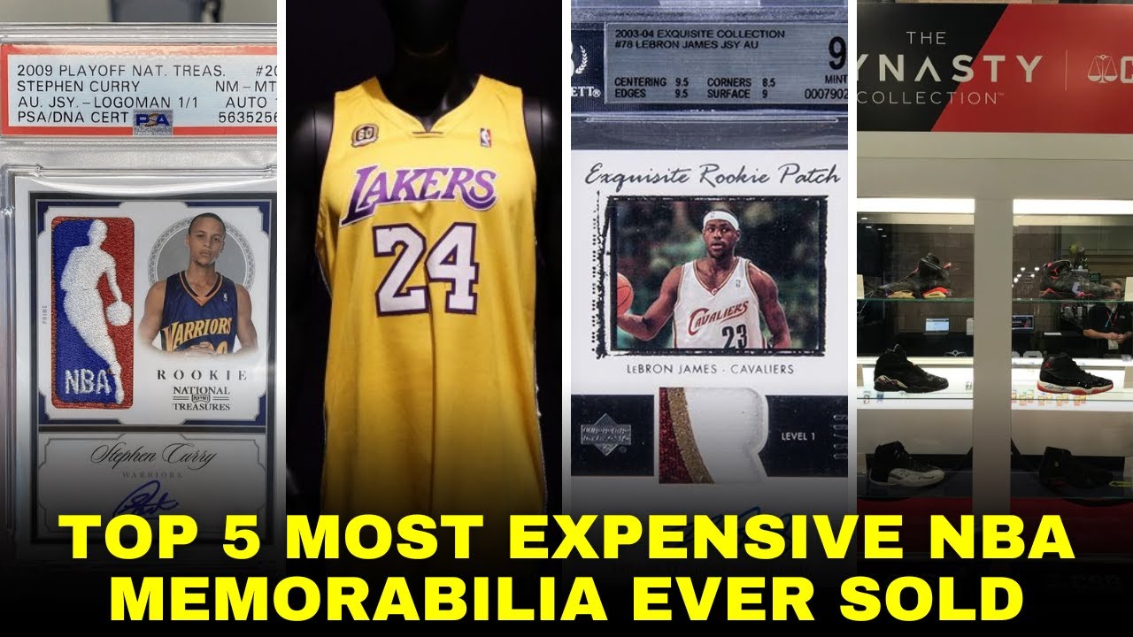 The Most Expensive NBA Memorabilia Ever Sold