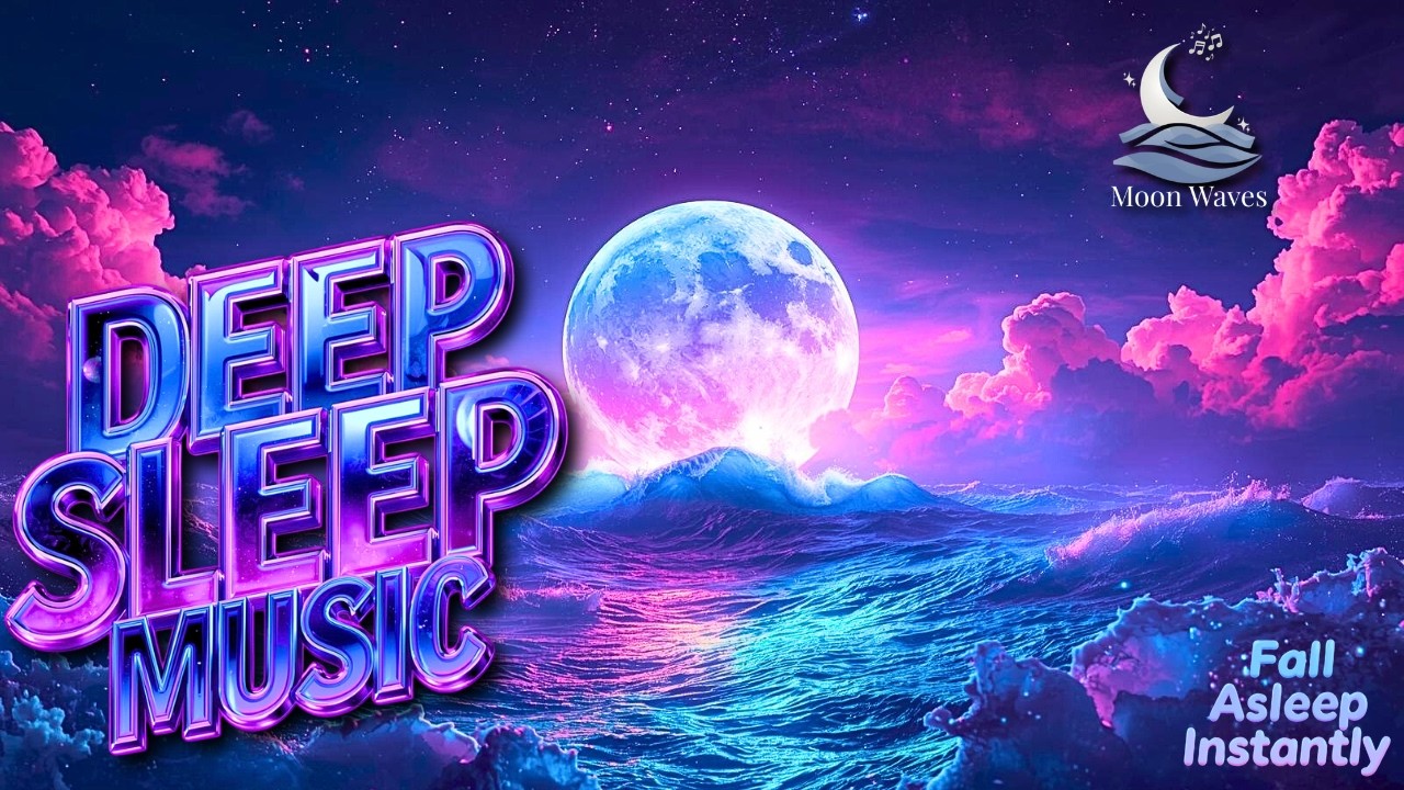Moon Waves| Deep Sleep Music | Cosmic Ambient Sounds | Relaxing Night Meditation | No Ads in between