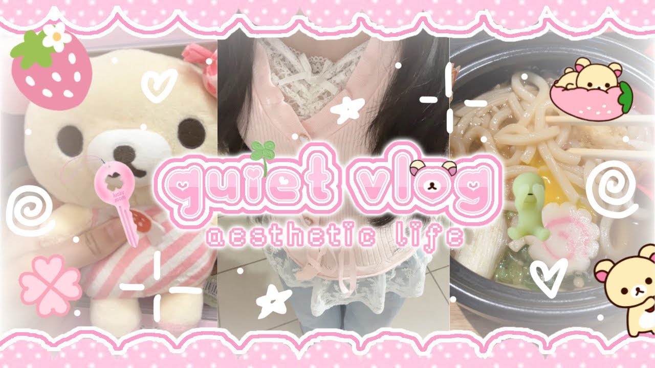  ʚ QUIET LIFE VLOG ɞ 🎀☁️ ⋆˚⟡˖ ࣪  : shopping, tamagotchi, smiski, cream puffs ⋆. 𐙚 ˚ esp subs!
