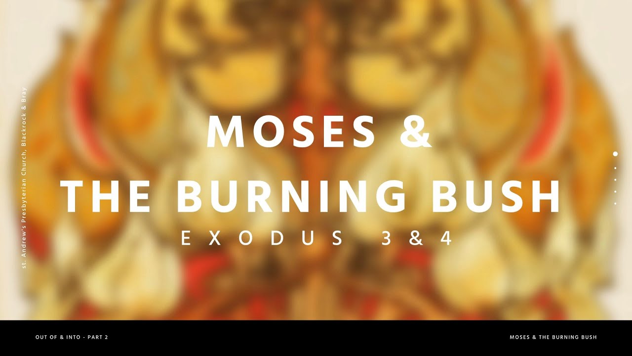 Moses and the Burning Bush - Exodus 3 1-15 Sermon (Out Of & Into - Pt.2)