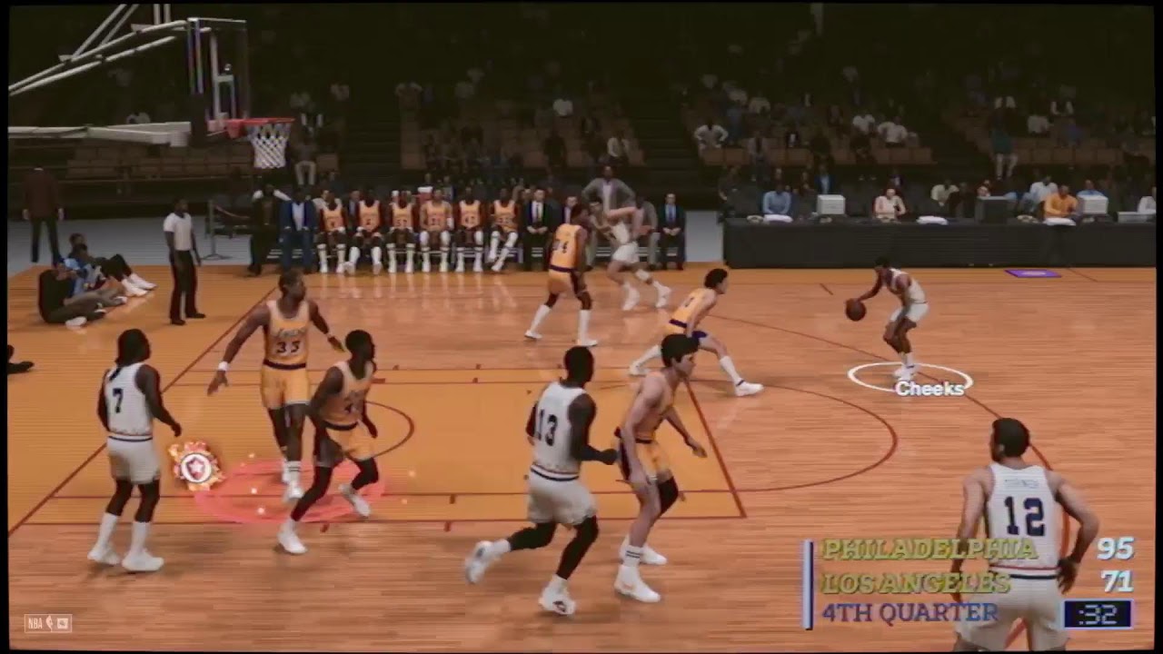 Classic NBA Basketball PHILADELPHIA (49-10) @ LOS ANGELES (54-6) Full Game