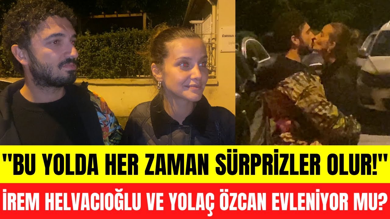 İrem Helvacıoğlu ve Yolaç Özcan aşkında ikinci perde! Helvacıoğlu sevgilisini öpmelere doyamadı!