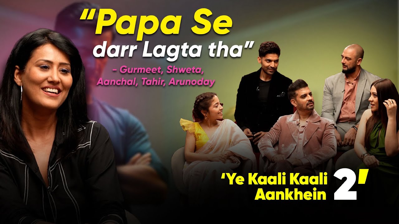 Let’s talk With Namita | Yeh kaali kaali Ankhein Cast | Gurmeet C| Shweta T | Tahir B | Netflix