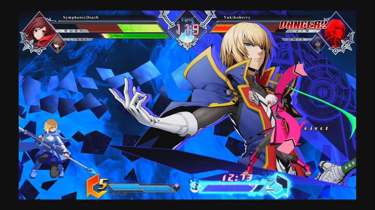BBTAG Linne/Ruby vs. Orie/Jin (Yukikoberry)