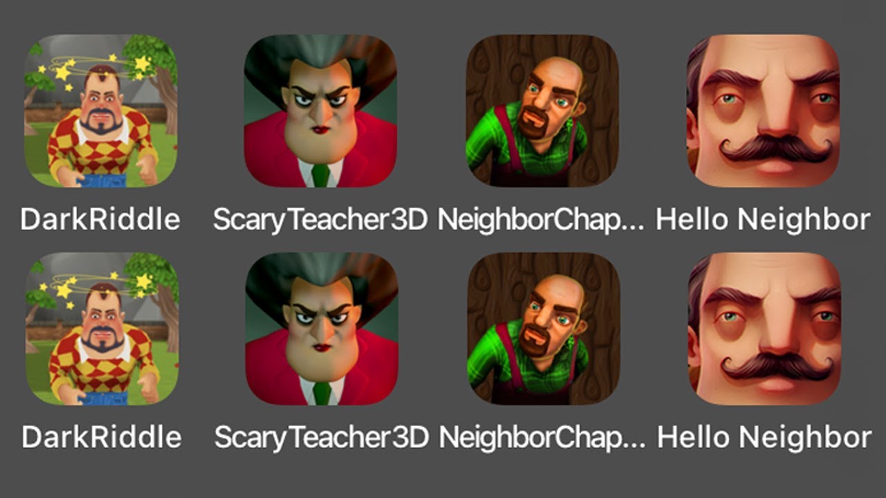 New Horror GamePlay #143: Dark Riddle, Scary Teacher 3d, Scary Neighbor, Hello Neighbor