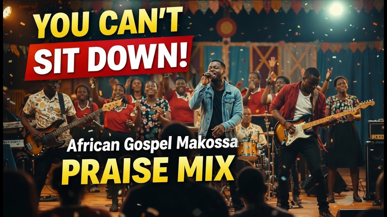 YOU CAN’T SIT DOWN! – African Gospel Makossa Praise Mix - Non Stop