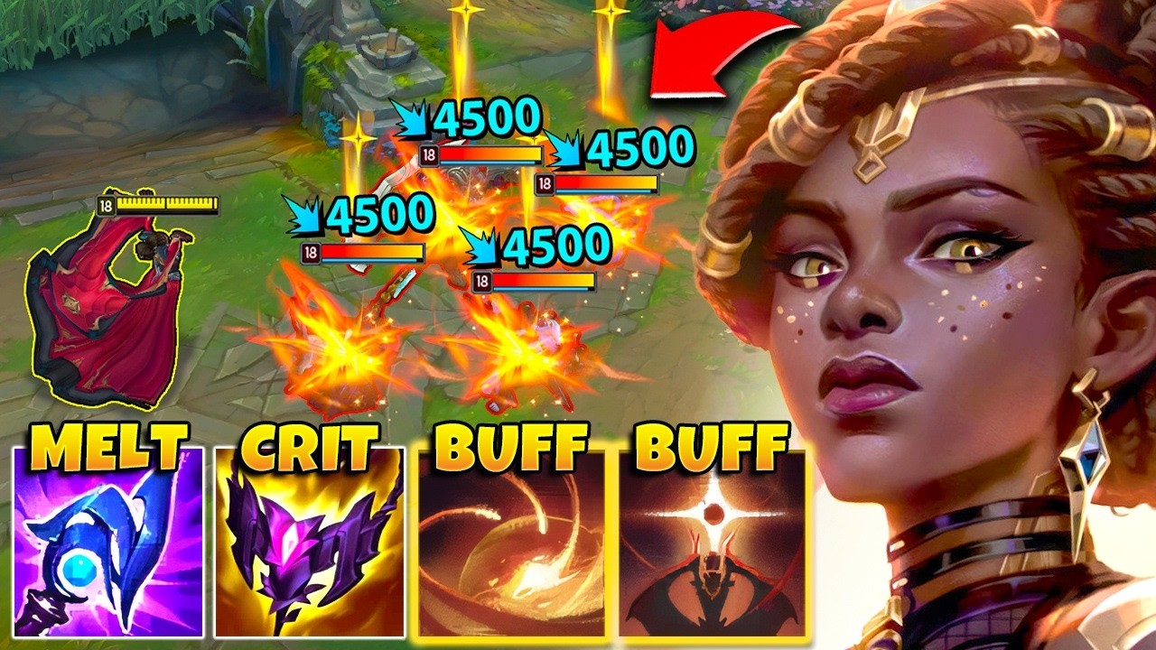RIOT JUST OVER BUFFED MEL AND IT COMPLETELY BROKE HER... (CRAZY ULT DAMAGE)