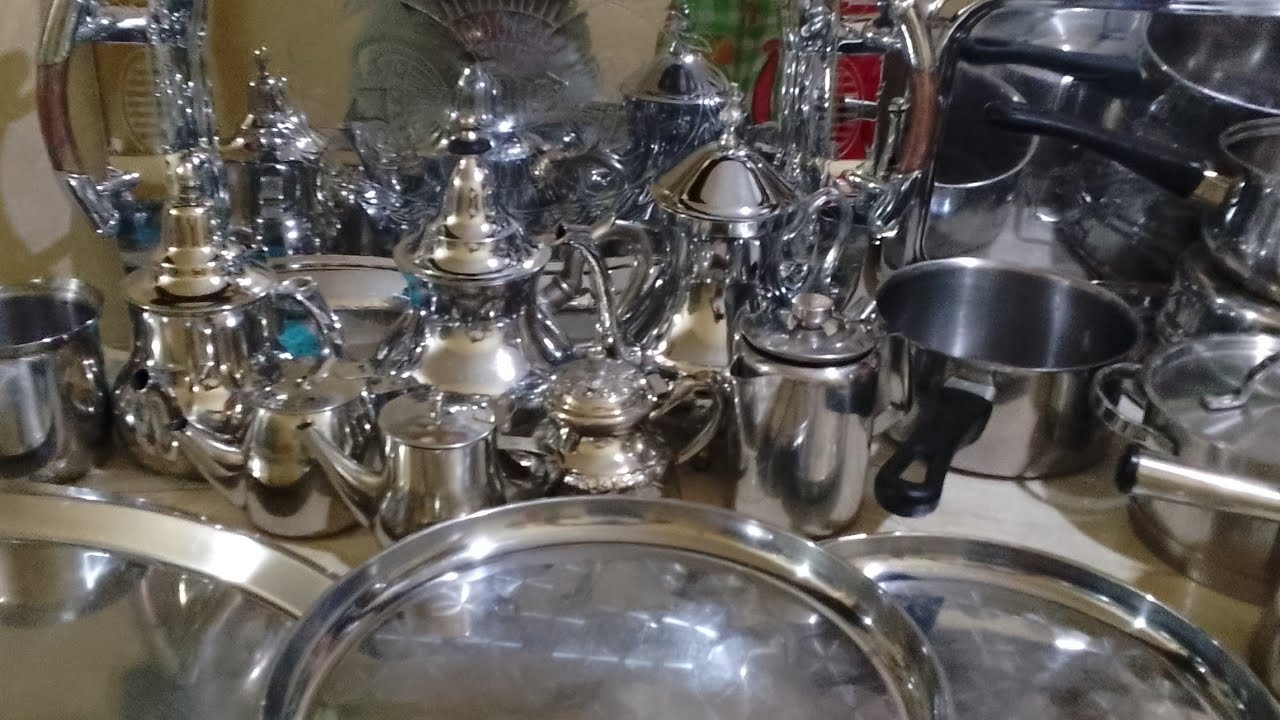 أجي تشوفي النقاوة و اللمعان ديال الاواني بطريقة  معتمدة بأقل مجهود و في دقائق 👌 مطبخ نظيف 👍