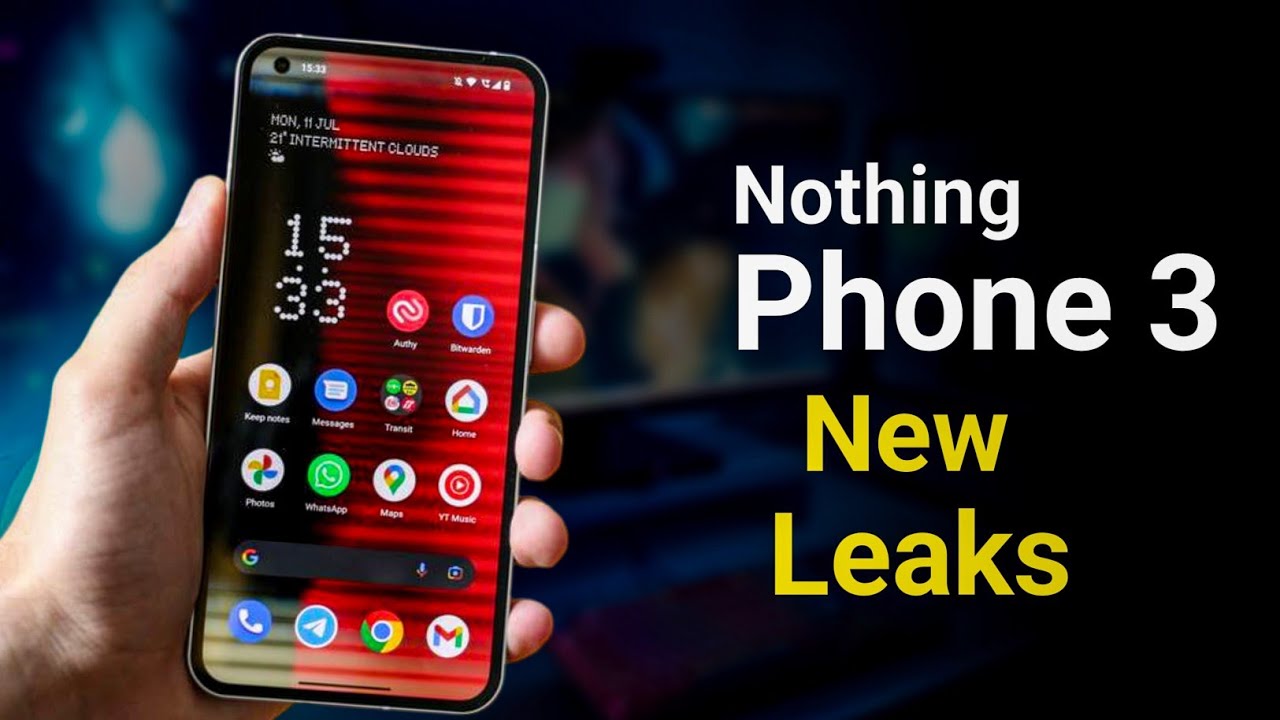 NOTHING Phone 3 - New Leaks